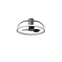 Ventilátory - FAN LED-HADLEY-GR Stropní ventilátorové LED svítidlo VENTILATORE, 55 W, CCT, 5250 lm, šedá, pr. 60 x 25 cm - FANEUROPE - foto 3