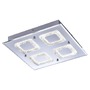 Hranatá - LD 11572-17 LISA LED stropní svítidlo, 4-ramenné, chrom, hranaté 4000K - LEUCHTEN DIREKT / JUST LIGHT - foto 3