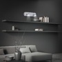 Přisazená - BRI 2275-024 LED noční lampička 18,6 cm 2x0,17W 17lm stříbrná - BRILONER - foto 3