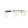 K zrcadlu - RED R13691 BOLLY III přisazená opálové sklo/chrom 230V G9 LED 3x3W IP44 - RED - DESIGN RENDL - foto 3