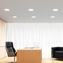 Hranatá - RED R12176 SLENDER SLIM SQ 22 zápustná matný nikl 230V LED 30W 3000K - RED - DESIGN RENDL - foto 3
