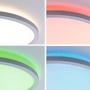 Kruhová - P 71019 LED Panel Atria Shine kruhové 420mm RGBW matný chrom - PAULMANN - foto 3
