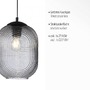 Dekorativní - PN 2000-25 SHITAKE LED závěsné svítidlo 1 ramenné, kouřová barva, skleněné stínidlo, oválné, transparentní - PAUL NEUHAUS - foto 3
