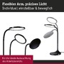 Stolní lampy pracovní - P 78017 LED stolní lampa na psací stůl Mejan 4000K 15W černá mat - PAULMANN - foto 3