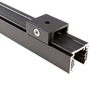 Lišty a příslušenství - IMPR 720033 Deko-Light 1-fázový kolejnicový systém, D One držák na strop Flex, černá RAL 9011 30 mm - foto 3