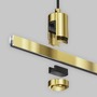 Lištové Magnetic Maytoni Flarity - M TRA157SW-B1-BS Lankový závěs s napájením pro magnetickou lištu 24V mosaz hliník Flarity - MAYTONI - foto 3