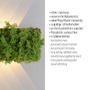 Dekorativní - LD 15637-66 GREEN CARLO LED nástěnné svítidlo islandský mech teplá bílá 3000K akustické - LEUCHTEN DIREKT / JUST LIGHT - foto 3