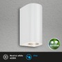 Nástěnná - BRILO 3648-026 LED venkovní svítidlo, 15,5 cm, 2x GU10, 4,7 W, bílé - BRILO - foto 3