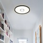 Kruhová - BRI 3391-015 Slim svítidlo LED panel, pr. 29,3 cm, 2400 lm, 18 W, černá - BRILONER - foto 3