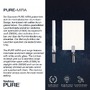 Stojací lampy - PN 356-18 PURE MIRA LED stojací svítidlo stmívatelné nožní vypínač 2700-5000K černá perleť - PAUL NEUHAUS - foto 3