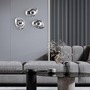 Dekorativní - M MOD306WL-01CH Nástěnné svítidlo Mabell 40W chrom kov/sklo designové - MAYTONI - foto 3