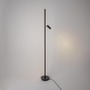 Stojací lampy - M MOD395FL-L28B3K Stojací lampa Thin 3000K 14W teplá bílá černý hliník stmívatelná - MAYTONI - foto 3