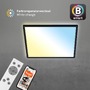 Hranatá - BRILO 7060-015 CCT svítidlo LED panel, 42 cm, 22 W, 3000 lm, černá - BRILO - foto 3