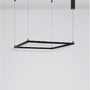 Dekorativní - NV 9990734 Závěsné svítidlo ETERNA černý hliník a akryl LED 40W 230V 3000K IP20 stmívatelné - NOVA LUCE - foto 3