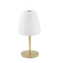 Stolní lampy dekorační - FAN I-ARES-L1-BCO Stolní lampa Lumetto Ares, bílé, 1 x E14, 18 x 36 cm - FANEUROPE - foto 3