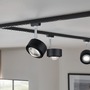 Svítidla - P 96927 URail LED-spot Aldan 9W černá mat/chrom 2700K kov/umělá hmota stmívatelné - PAULMANN - foto 3