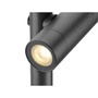 Zápichy - LA 1007869 HELIA SLIM Pole double LED, venkovní stojací lampa, černá IP65 3000K - BIG WHITE (SLV) - foto 3