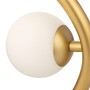 M MOD059TL-03GX VÝPRODEJ VZORKU - Stolní lampa Uva 3x28W bílá/zlatá kov/sklo designová - MAYTONI - foto 3