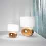 Stolní lampy dekorační - FAN I-EOLO/L 35 Stolní lampa Lumetto Eolo, zlatá, 1 x E14, 27,8 x 31,3 cm - FANEUROPE - foto 3