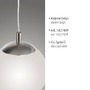 Koule - PN 2073-55 BOLO LED závěsné svítidlo matný opálem sklo 25cm IP20 do interiéru - PAUL NEUHAUS - foto 3
