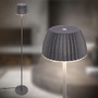 Stojací lampy - BRI 1625015 Loca stojanová lampa - 8W, 800lm, LED, dotykový vypínač, stmívatelná, teplá bílá, antracit - BRILONER - foto 3