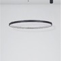 Kruhová - NV 9865110 Závěsné svítidlo PRESTON černý hliník a akryl LED 60W 230V 3000K IP20 stmívatelné - NOVA LUCE - foto 3