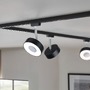 Svítidla - P 95595 URail LED lištový spot 3-krokové-stmívatelné Circle 5W 4000K stmívatelné 230V černá mat - PAULMANN - foto 3