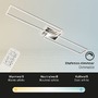 Hranatá - BRILO 3050-018 LED CCT rám 110 cm 40W 5200lm chrom - BRILO - foto 3