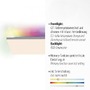 Hranatá - LD 15562-16 CONRAD LED stropní svítidlo 100,5x25,5cm, bílé, hranaté, RGB+CCT, stmívatelné, panel RGB+2700-5000K - LEUCHTEN DIREKT / JUST LIGHT - foto 3