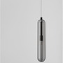 Válec - NV 9028851 Závěsné svítidlo GUSTAVE lehce kouřově šedé sklo a matná černá G9 1x5W 230V IP20 bez žárovky - NOVA LUCE - foto 3