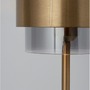Stolní lampy dekorační - NV 9236400 Stolní lampa SIANNA kouřové sklo mosazný zlatý kov E27 1x12W 230V IP20 bez žárovky - NOVA LUCE - foto 3