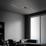 Dekorativní - BRILO 3719-055 LED nástěnné a stropní svítidlo, 227 cm, 24 W, 700 lm, černá - BRILO - foto 3