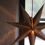 Interiérové dekorace - MAR 706256 Kiara hnědá závěsná hvězda 45 cm - Markslöjd - foto 3