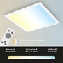 Hranatá - BRILO 7093016 CCT svítidlo LED panel 38 cm 21 W 2200lm bílé - BRILO - foto 3