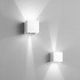 Nepřímé osvětlení - FAN LED-W-ALFA-10-BCO Nástěnné svítidlo LED ALFA bílá 2x5 W 1200 lm CCT 3000-4000 K IP54 10x10 cm - FANEUROPE - foto 3