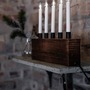 Interiérové dekorace - MAR 706217 Albero hnědý adventní svícen 41 cm - Markslöjd - foto 3