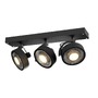 Bodová - LA 1000704 KALU nástěnné a stropní svítidlo QPAR111 3x černé max. 75W - BIG WHITE (SLV) - foto 3