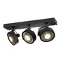 Bodová - LA 1000704 KALU nástěnné a stropní svítidlo QPAR111 3x černé max. 75W - BIG WHITE (SLV) - foto 3