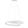 Kruhová - NV 9357041 Závěsné svítidlo MALVI bílý hliník a akryl LED 32W 230V 3000K IP20 - NOVA LUCE - foto 3