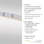 Podélná - PN 2598-95 LED závěsné svítidlo s Comfort Lift, hliník, nastavitelná výška, roztahovací, 2700-5000K - PAUL NEUHAUS - foto 3