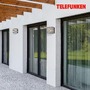Nástěnná - TF 321905TF TELEFUNKEN LED venkovní nástěnné svítidlo, voděodolné a prachotěsné, kostka, černá/bílá - BRILONER - foto 3