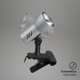 Stolní lampy s klipem - BRI 2794-014P Svítidlo se svorkou 11,5 cm 1x E14 40W titan - BRILONER - foto 3