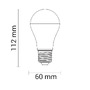 E27 - Plastová LED žárovka E27 A60 Záruka 5 let - foto 3