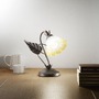 Stolní lampy dekorační - FAN I-TRISTANO-L Stolní lampa LUME TRISTANO hnědá, 1xE14, 22 x 29 cm - FANEUROPE - foto 3