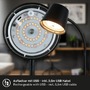 Stolní lampy pracovní - BRILO 7502015 Biwo LED bezdrátová stolní lampička, stmívatelná, nastavitelná, černá - BRILO - foto 3