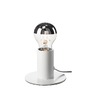 Stolní lampy dekorační - LA 1001677 Vnitřní stolní lampa FITU TL bílá, E27, max. 10W - BIG WHITE (SLV) - foto 3