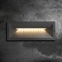 Zapuštěná - RED R13621 RAGG zápustná černá 230V LED 12W IP65 3000K - RED - DESIGN RENDL - foto 3