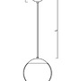 Koule - OS ADR70977 ADRIA S1 závěsné skleněné svítidlo černá / bílá IP40 4000 K 9W LED DALI (původní kód OS 70977) - OSMONT - foto 3