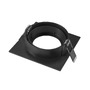 Hranatá - LA 1007446 NEW TRIA® 95 kroužek pro vestavbu do stropu, D: 11 Š: 11 H: 2,6 cm, IP 20, černá - BIG WHITE (SLV) - foto 3