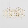 Podélná - NV 9695212 Závěsné svítidlo NEBULA zlatý kov LED 29W 230V 3000K IP20 - NOVA LUCE - foto 3